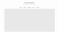 Desktop Screenshot of coleharrell.com